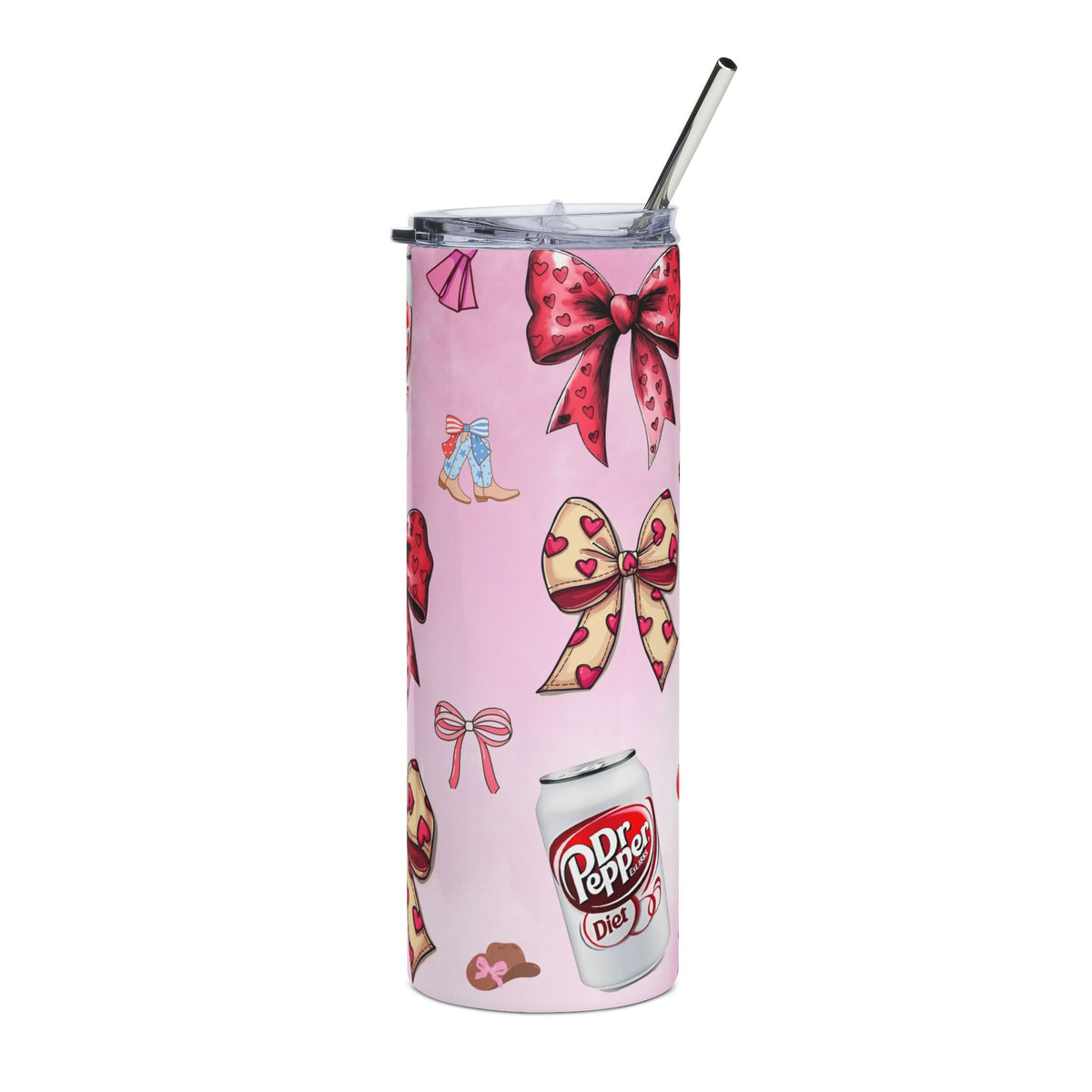 Diet Dr Pepper & Bows