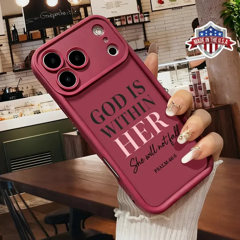 Minimalist Faith Silicone Phone Case