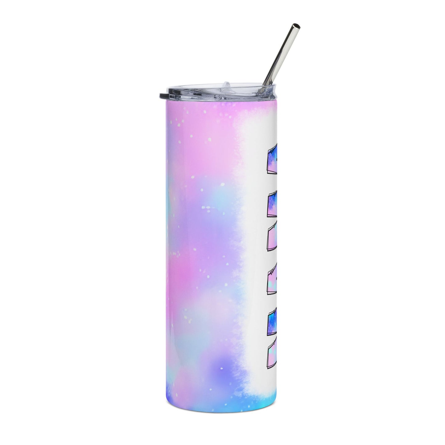 Mama 20oz Stainless Steel Tumbler — Pastel Galaxy Insulated Travel Cup