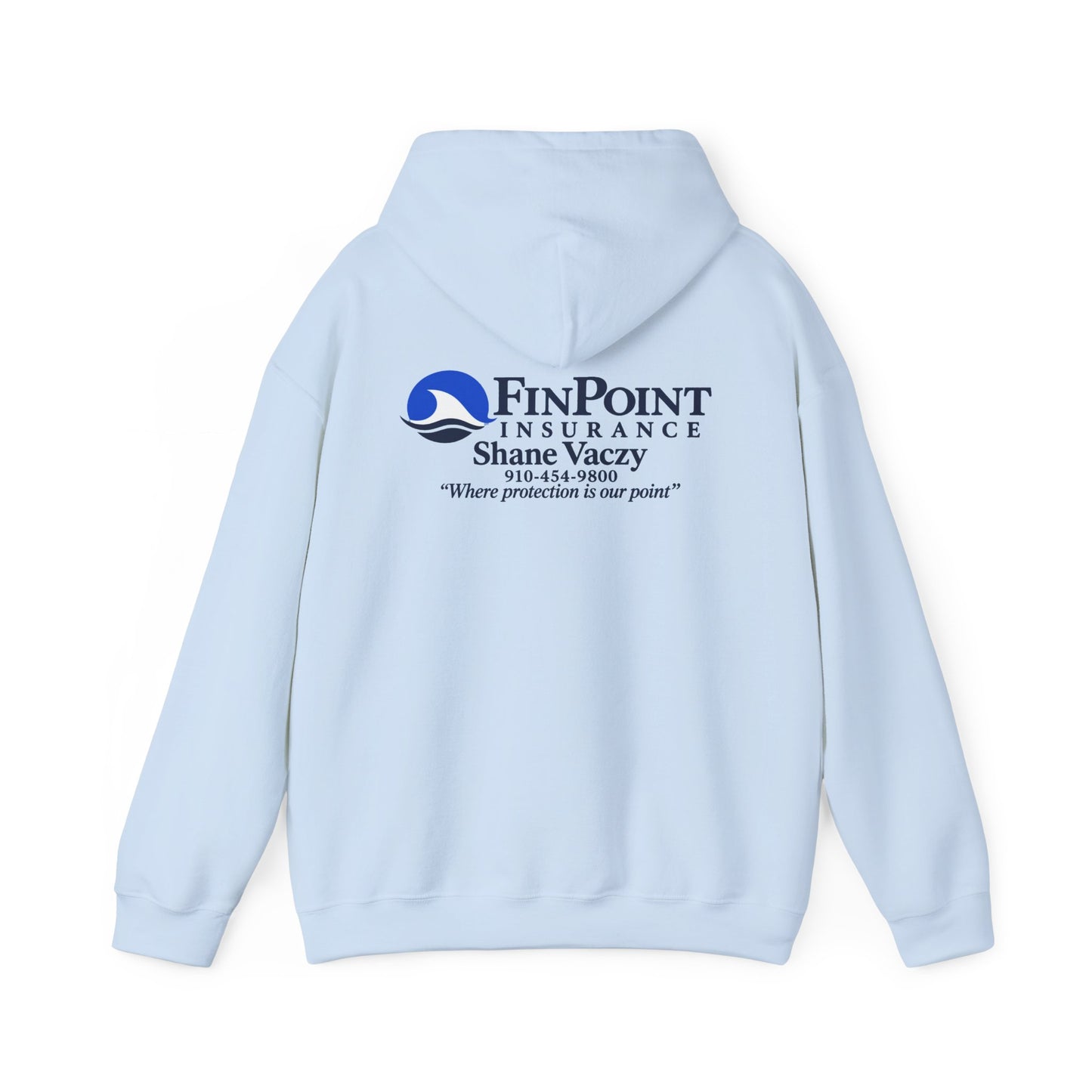 FinPoint Insurance Logo Hoodie — Company Branded Hooded Sweatshirt