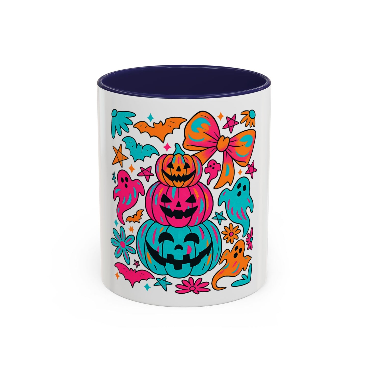STACKED PUMPKIN MUG