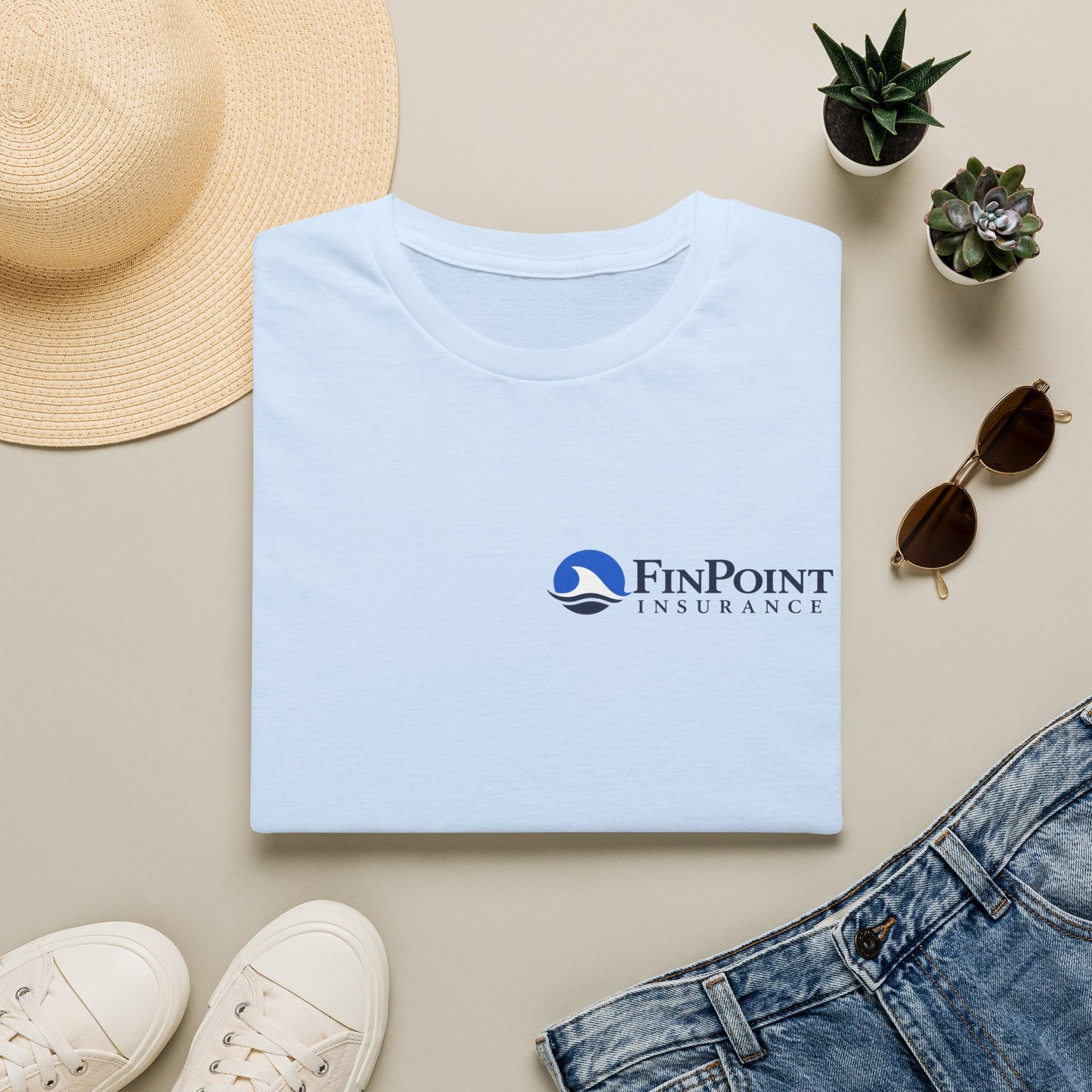 FinPoint Insurance Logo T-Shirt — Branded Company Tee