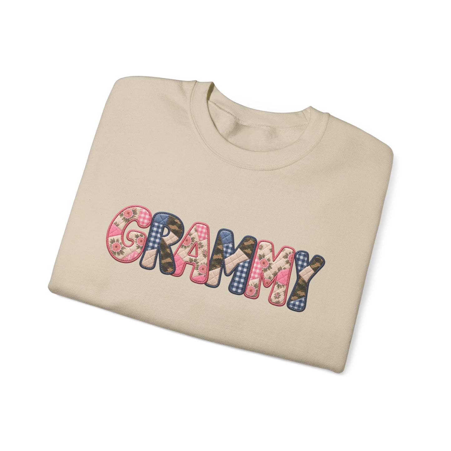 Grammy Floral Crewneck Sweatshirt — Cozy Grandma Gift