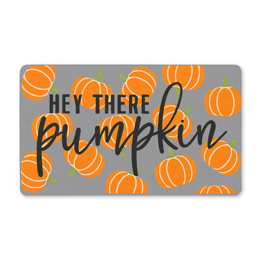 HEY THERE PUMPKIN Doormat