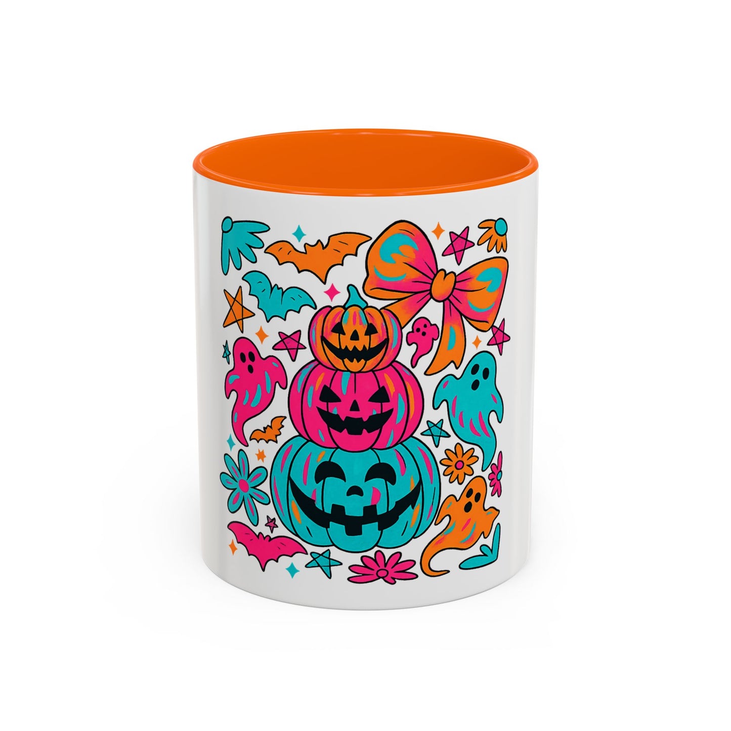 STACKED PUMPKIN MUG