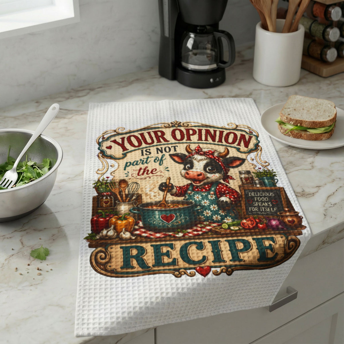 Your Opinion Is Not Part of the Recipe