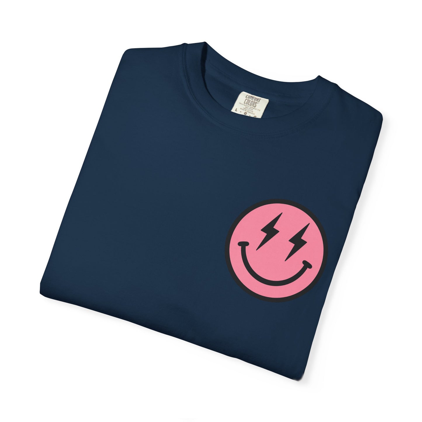 Mama Mommy Mom Bruh Graphic T‑Shirt — Retro Smiley Flower Design