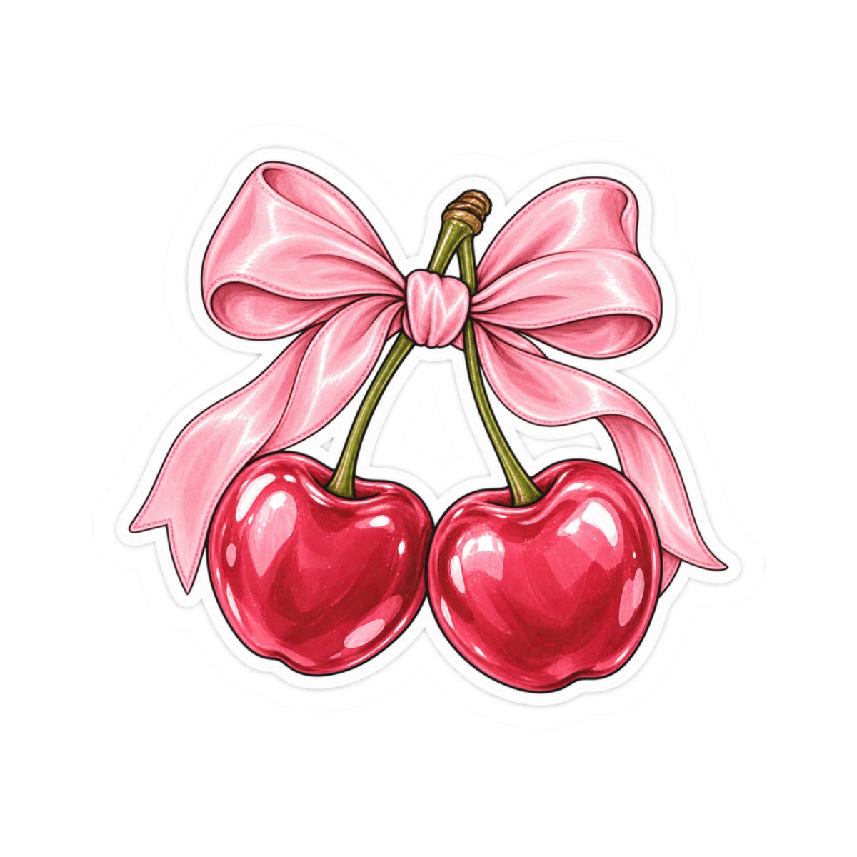 Cherry Pair Sticker