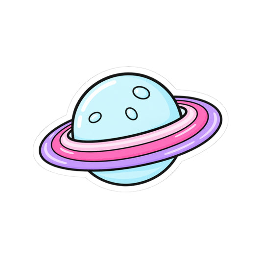Pastel Saturn Sticker