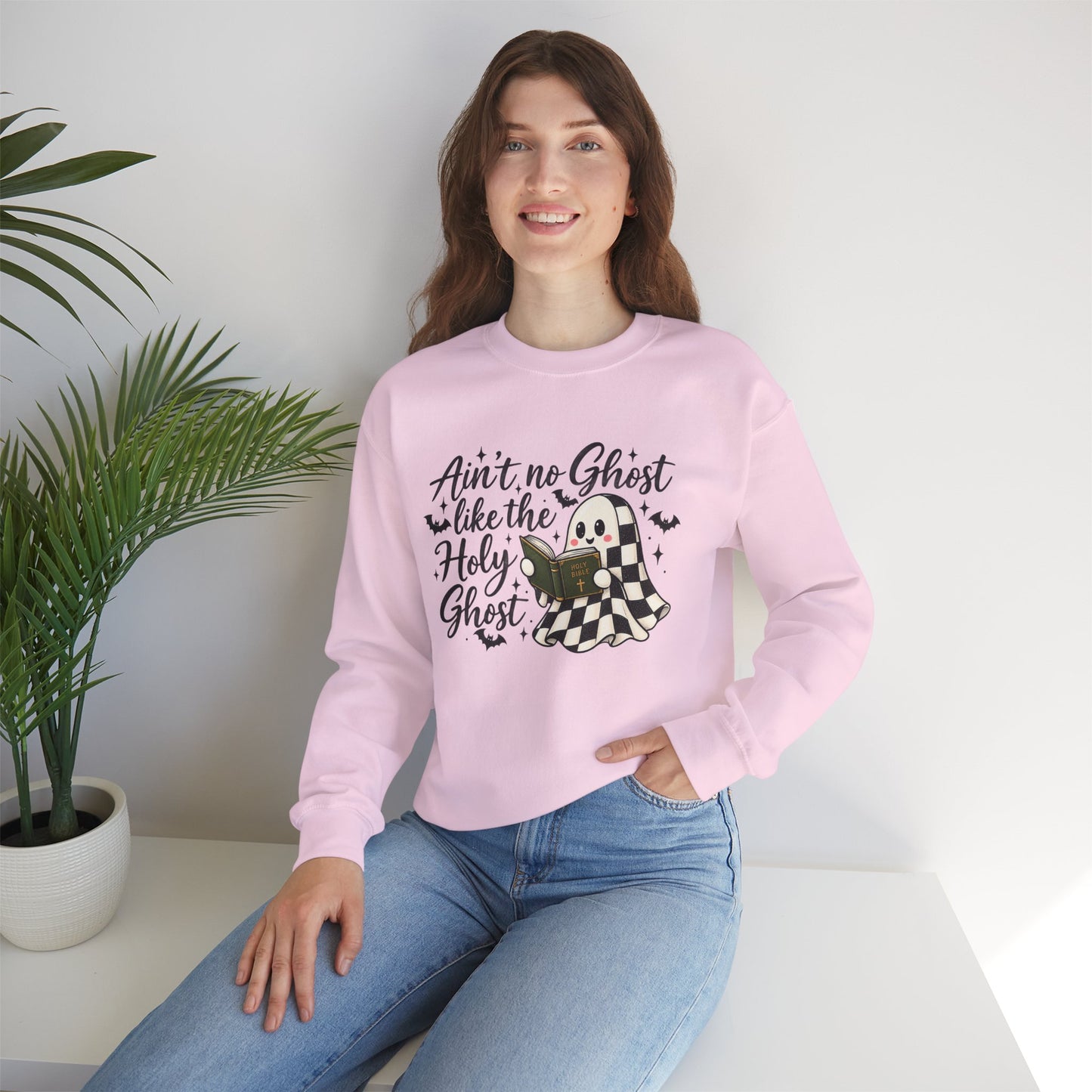 Ain’t No Ghost Like the Holy Ghost Halloween Sweatshirt