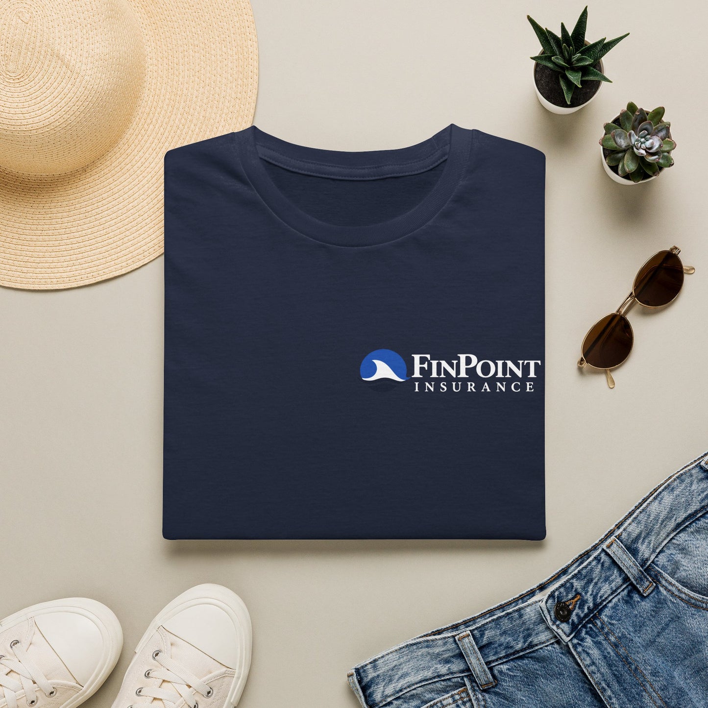 FinPoint Insurance Logo T-Shirt — Branded Company Tee
