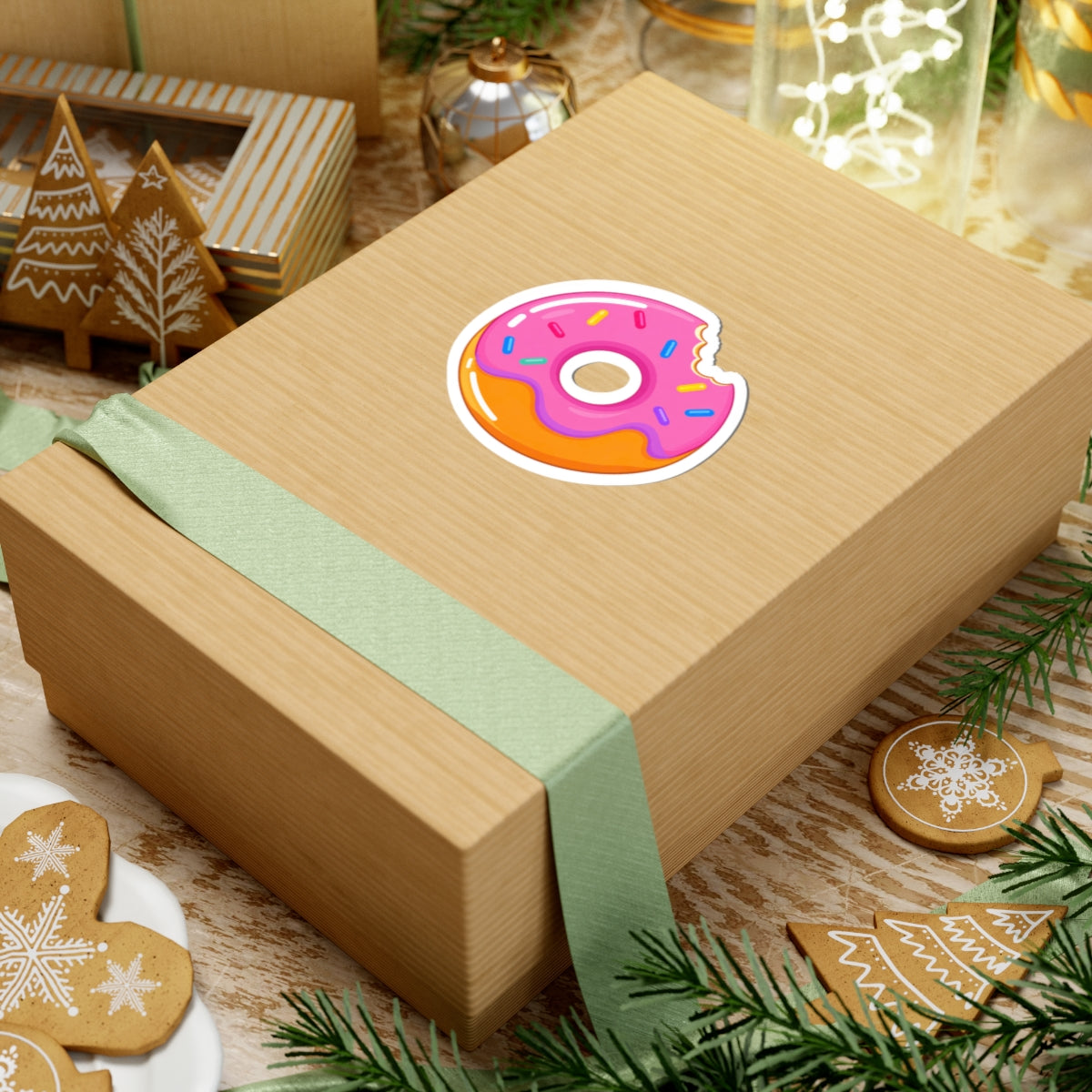 Donut Bite Sticker