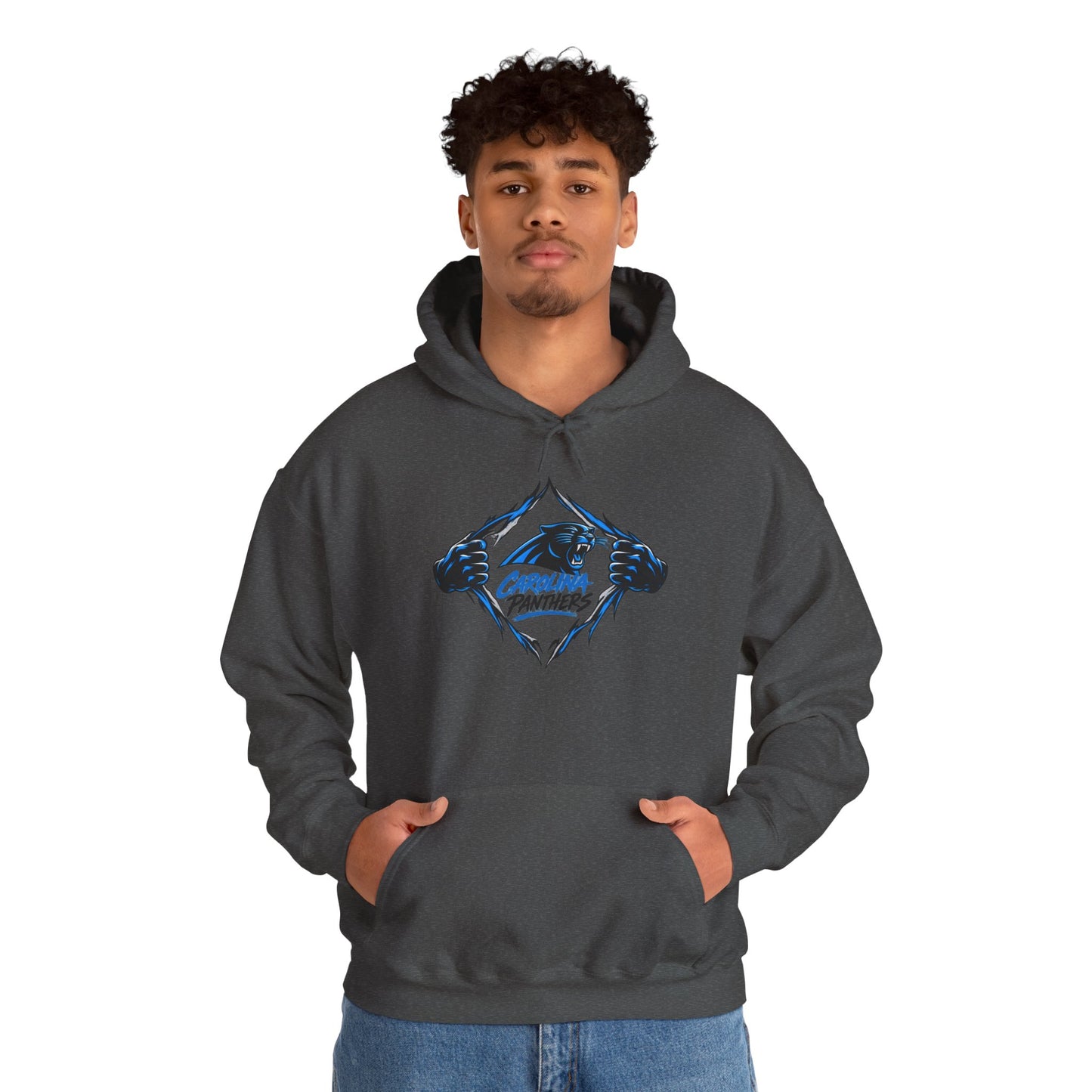 Panther Claw Hoodie — 'Courage Conquers' Graphic