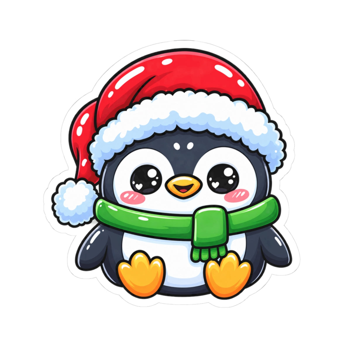 Jolly Penguin Sticker
