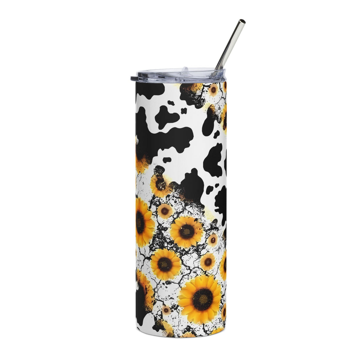 Sunflower Cow Print