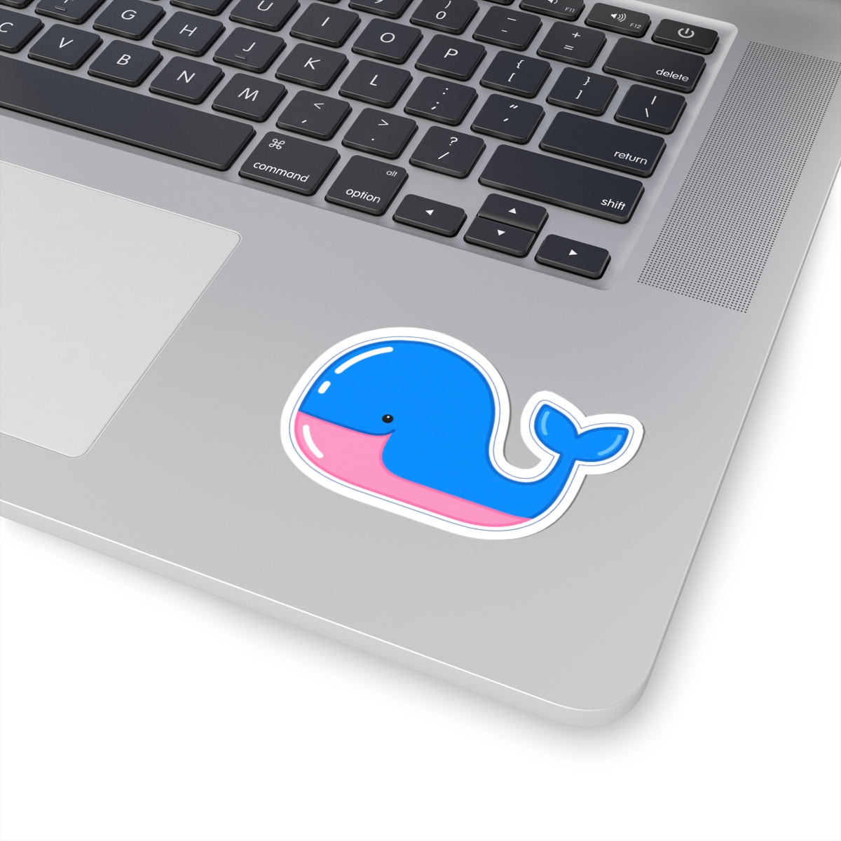 Bubblegum Whale Sticker
