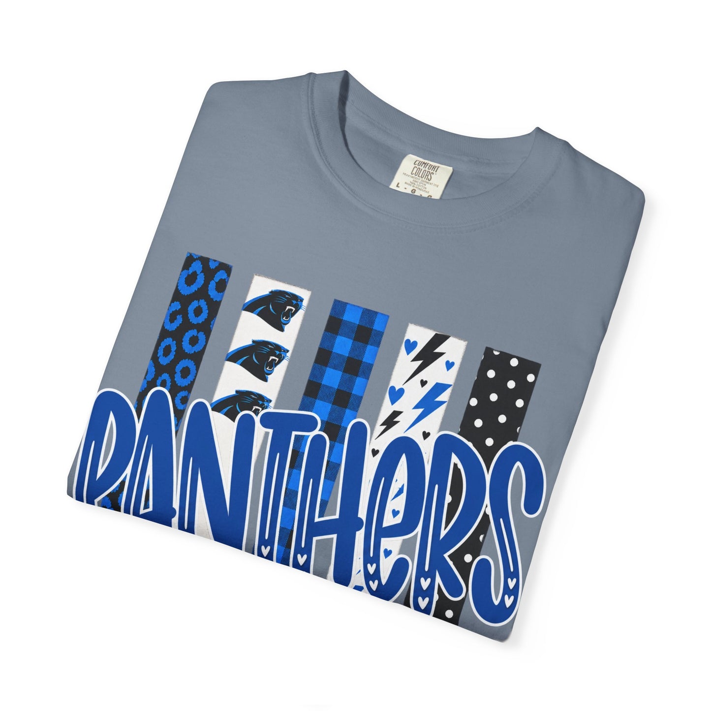 PANTHERS COQUETTE BOW TEE