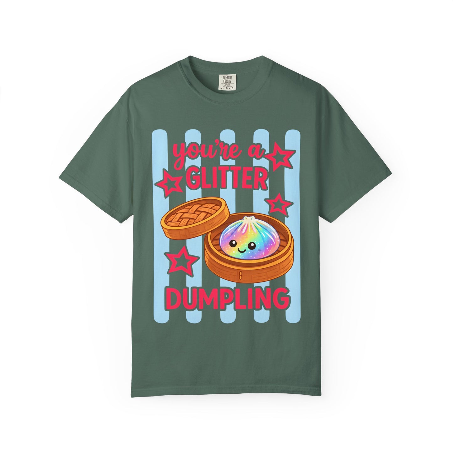 Glitter Dumpling T-Shirt — "You're a Glitter Dumpling" Cute Kawaii Graphic Tee