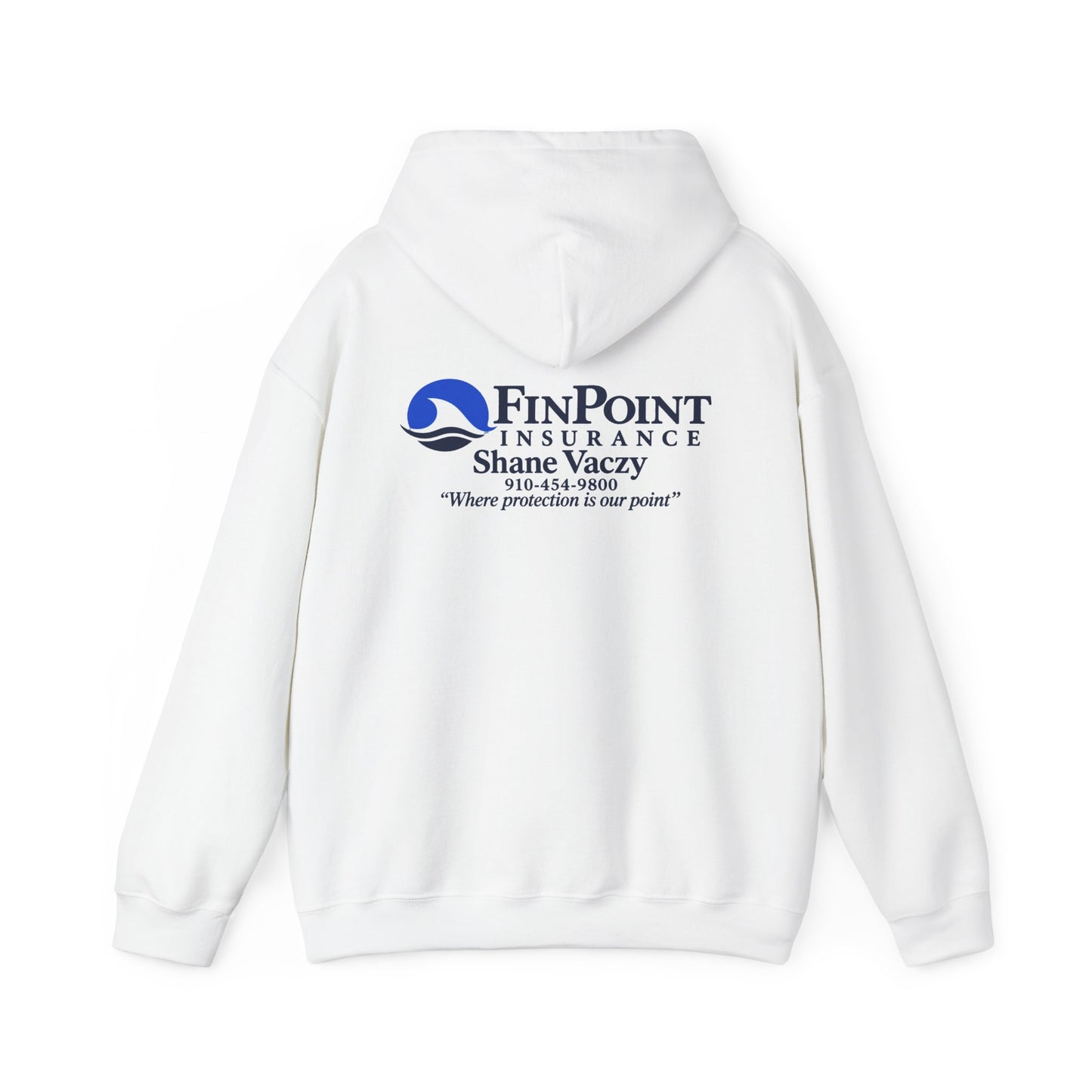 FinPoint Insurance Logo Hoodie — Company Branded Hooded Sweatshirt