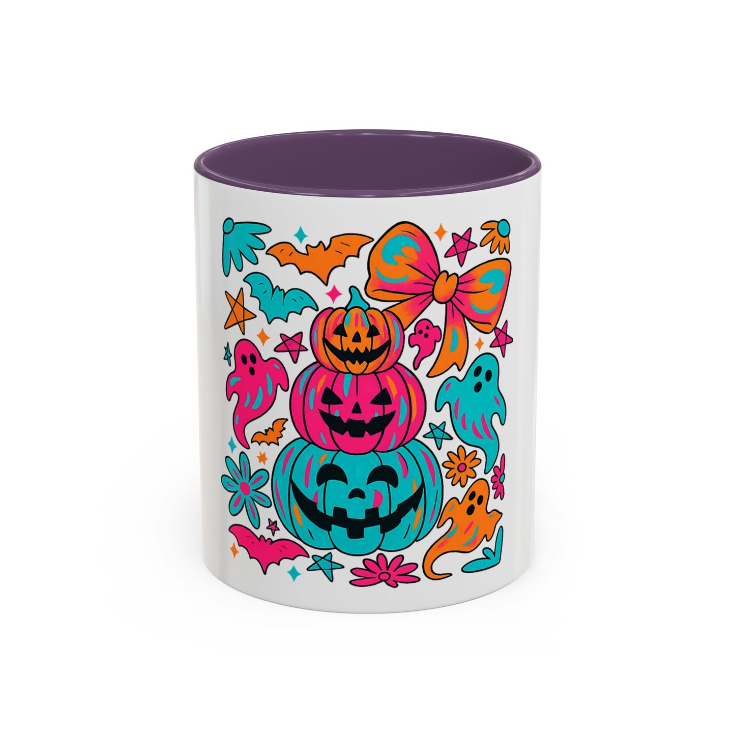 STACKED PUMPKIN MUG