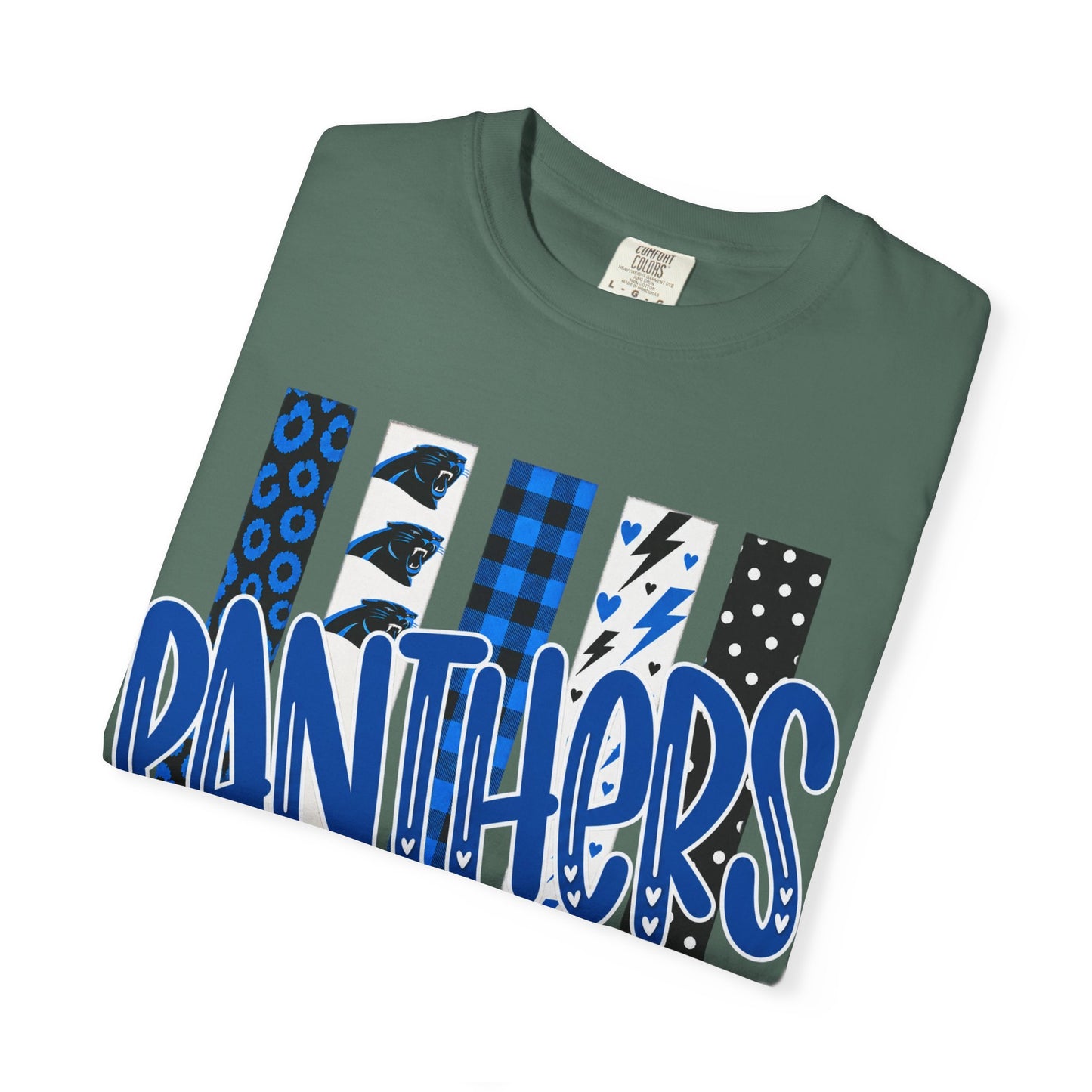 PANTHERS COQUETTE BOW TEE