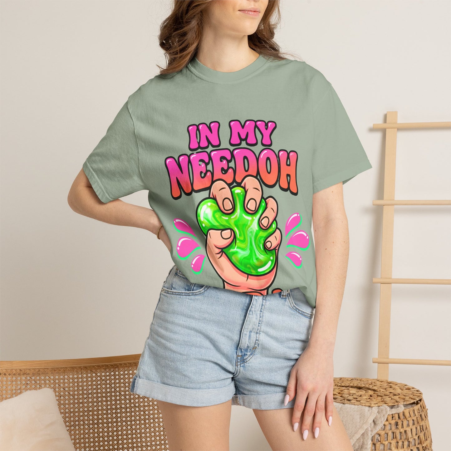 In My Needoh Era T-Shirt — Funny Satisfying Slime Graphic Tee