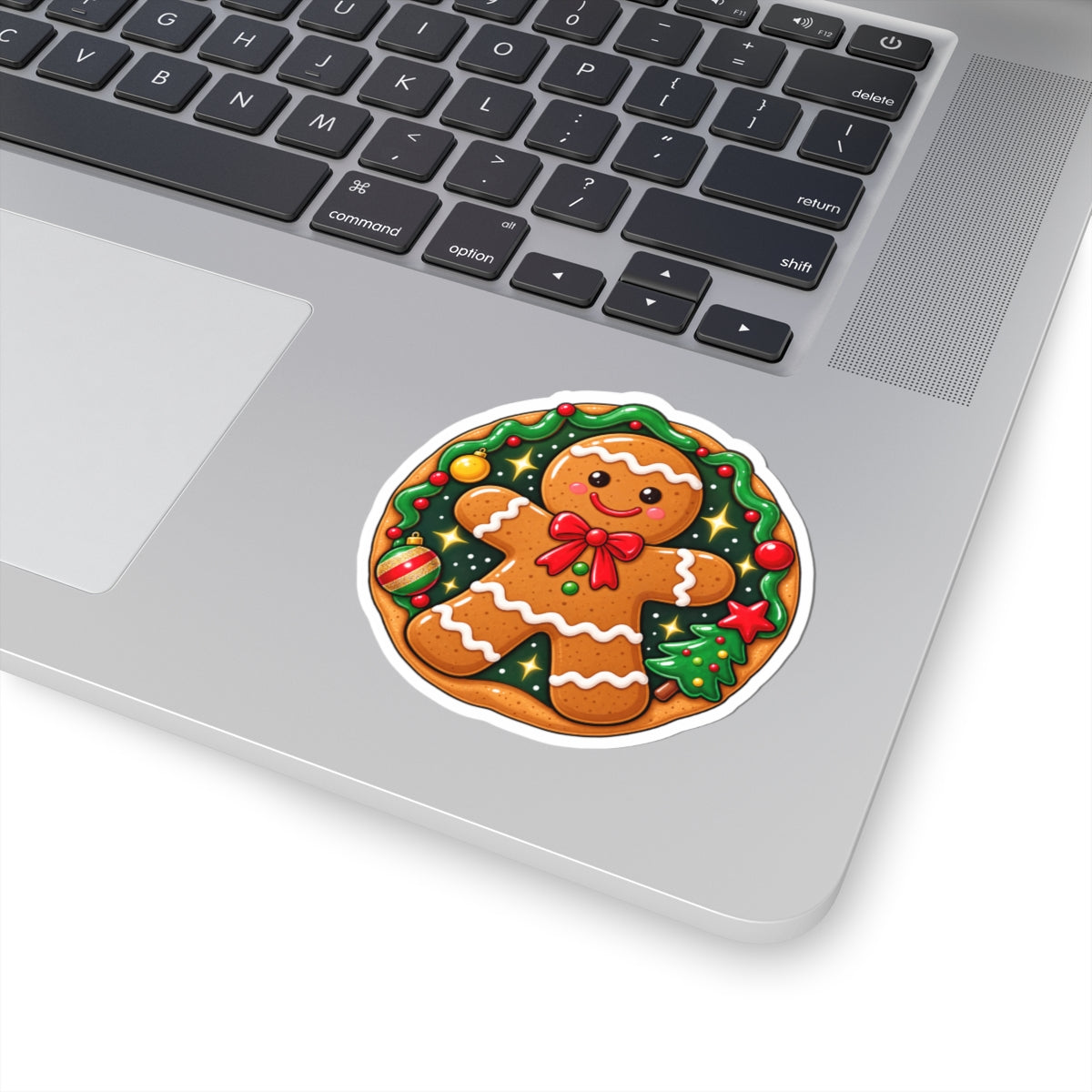 Gingerbread Christmas Sticker