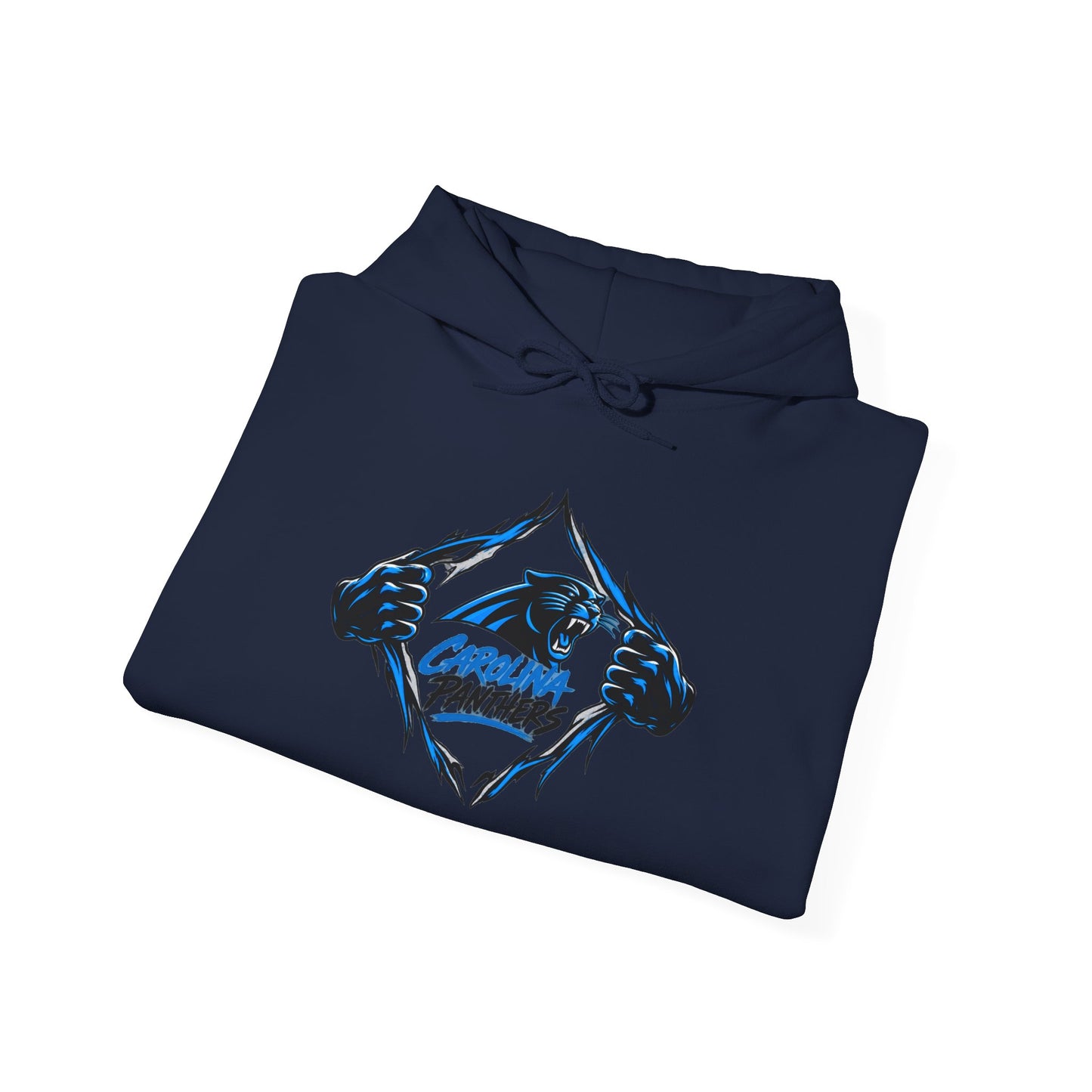 Panther Claw Hoodie — 'Courage Conquers' Graphic