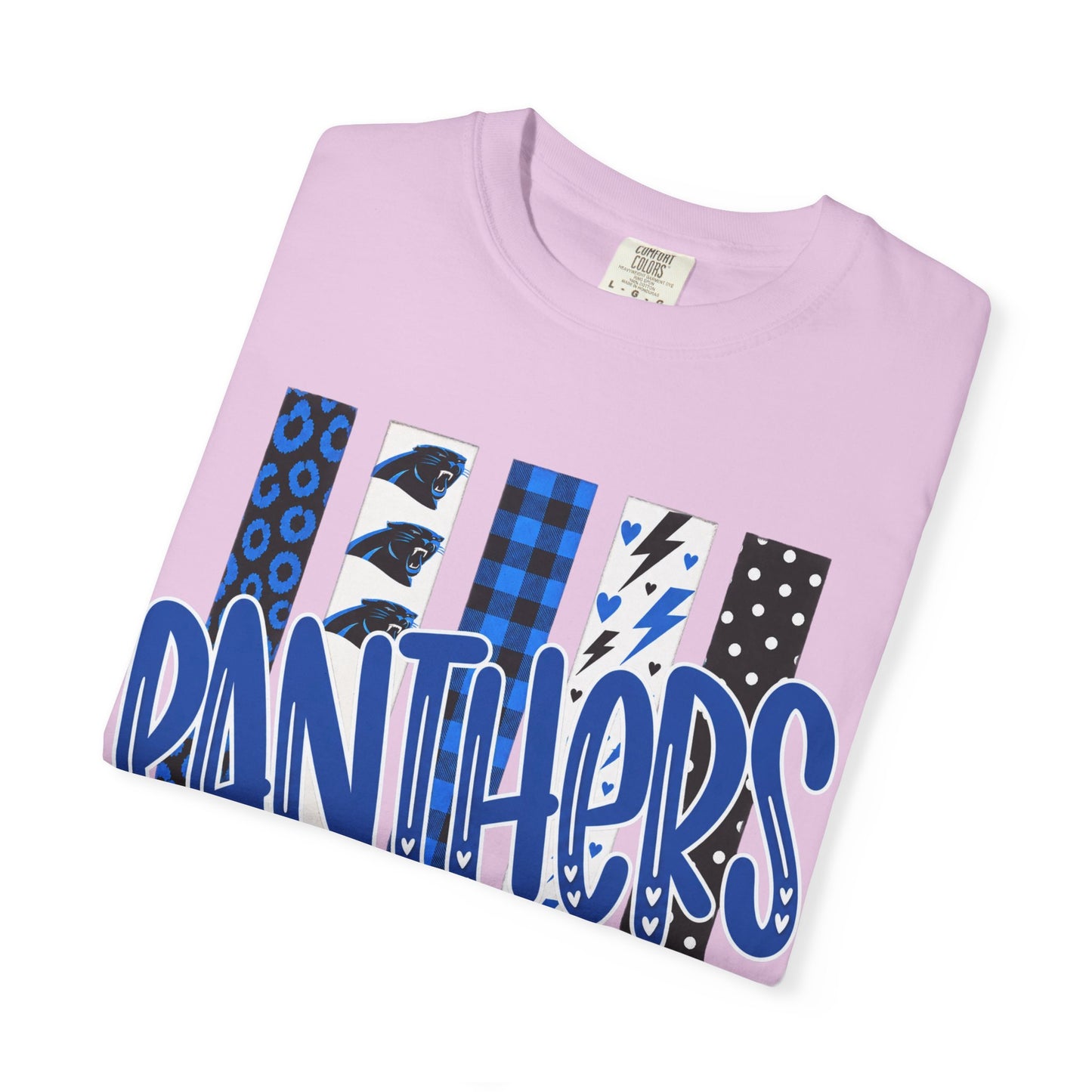 PANTHERS COQUETTE BOW TEE
