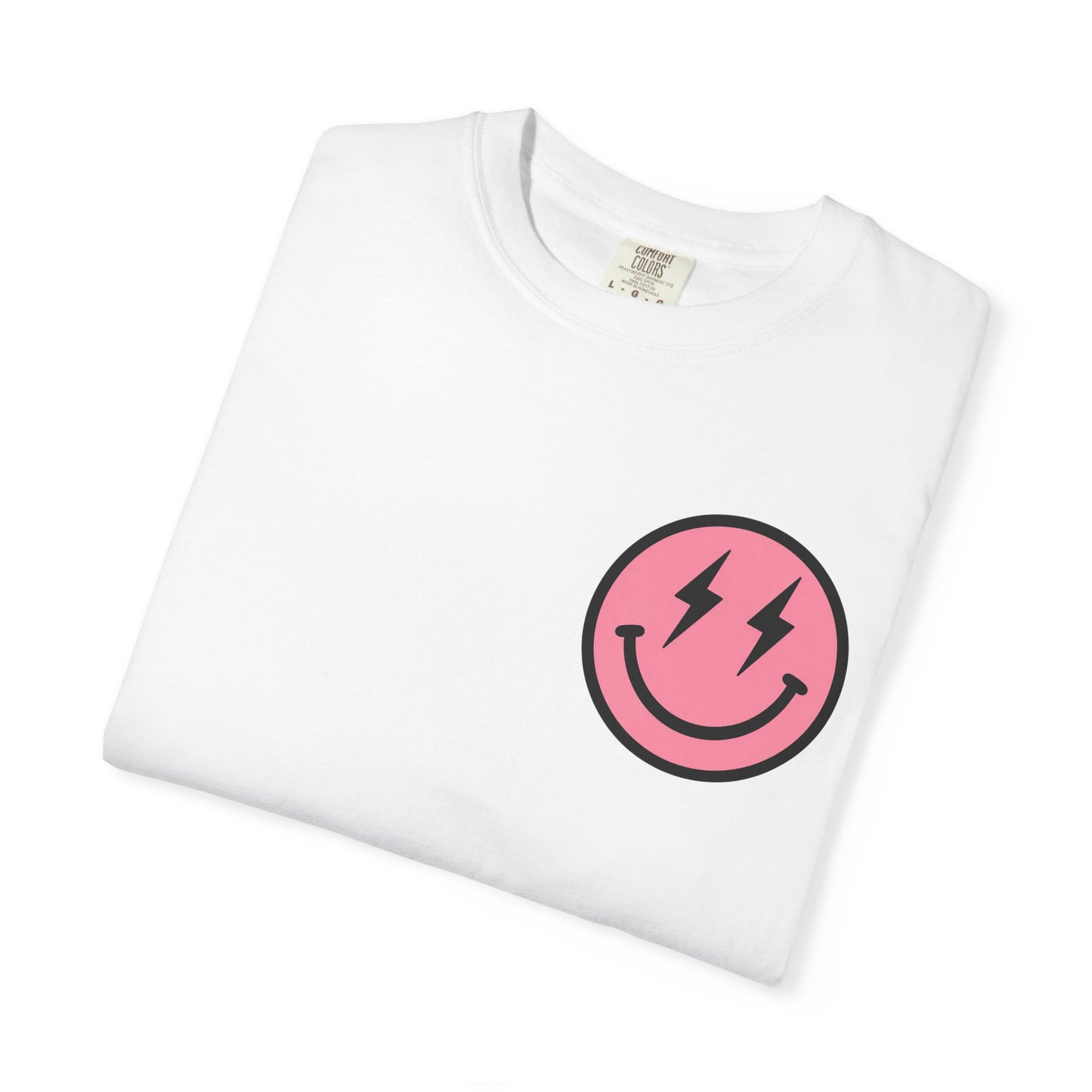Mama Mommy Mom Bruh Graphic T‑Shirt — Retro Smiley Flower Design