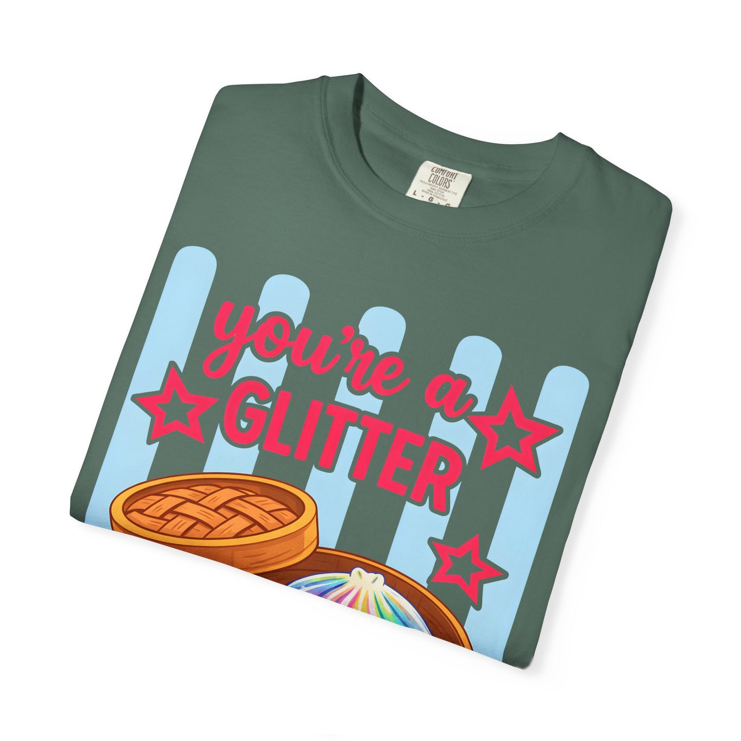 Glitter Dumpling T-Shirt — "You're a Glitter Dumpling" Cute Kawaii Graphic Tee