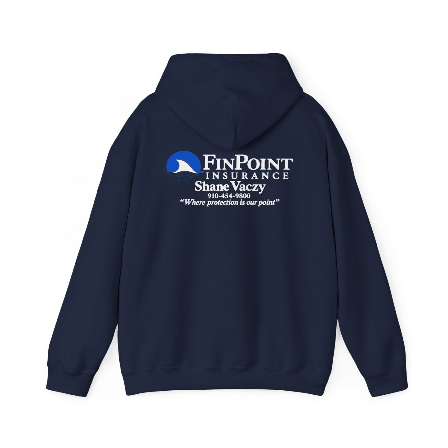 FinPoint Insurance Logo Hoodie — Company Branded Hooded Sweatshirt