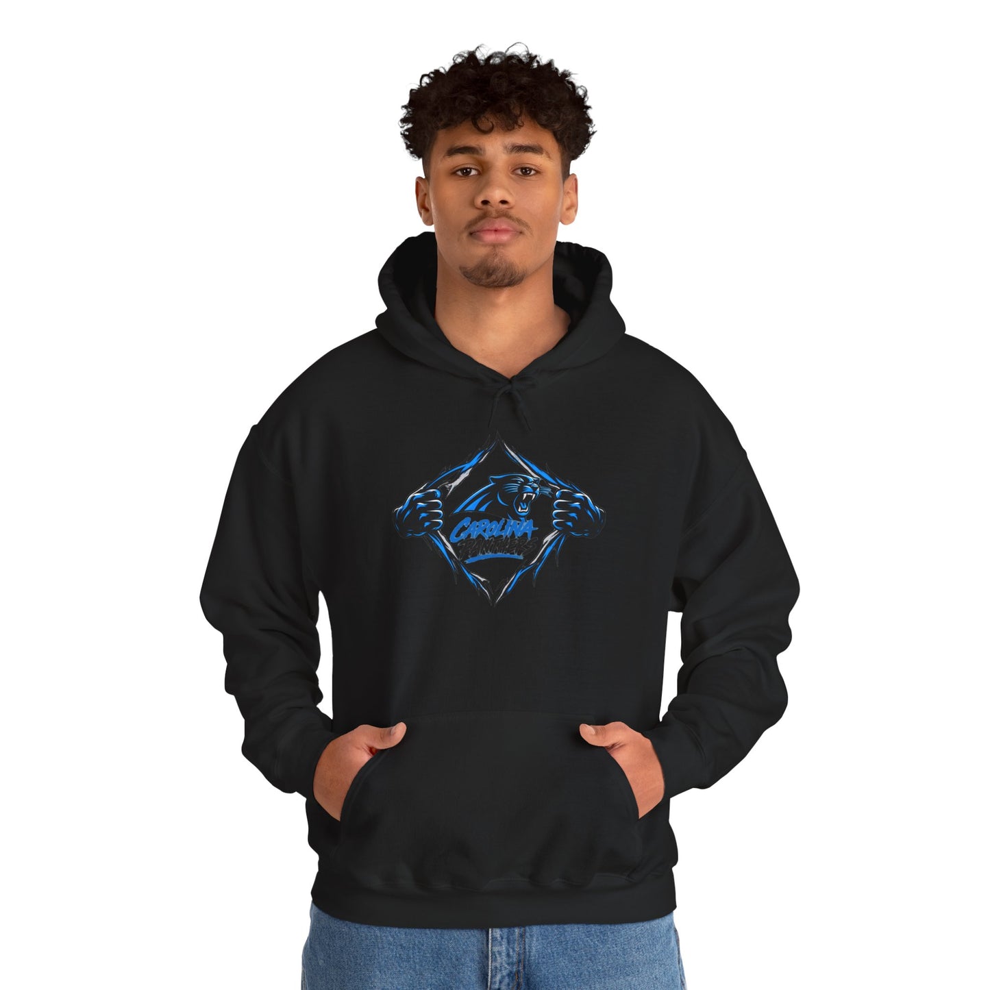 Panther Claw Hoodie — 'Courage Conquers' Graphic