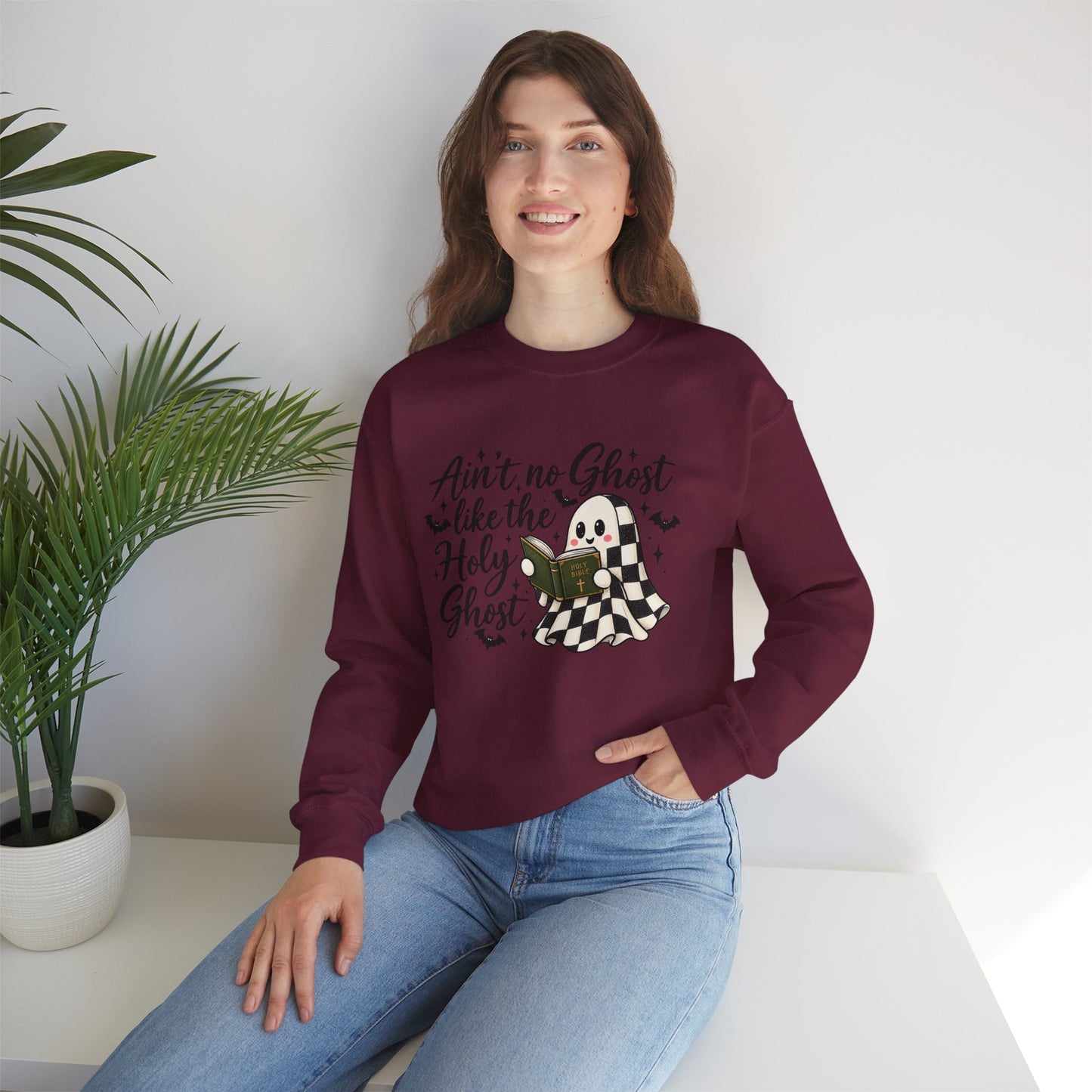 Ain’t No Ghost Like the Holy Ghost Halloween Sweatshirt