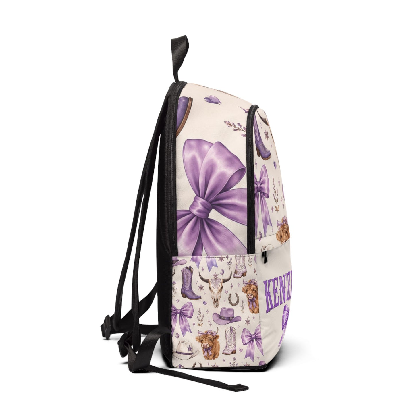 Unisex Fabric Backpack