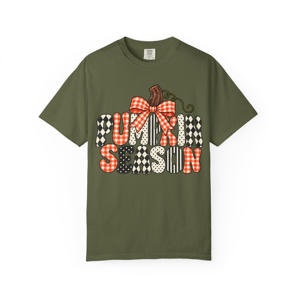 Pumpkin Season T-Shirt — Plaid & Patchwork Fall Tee