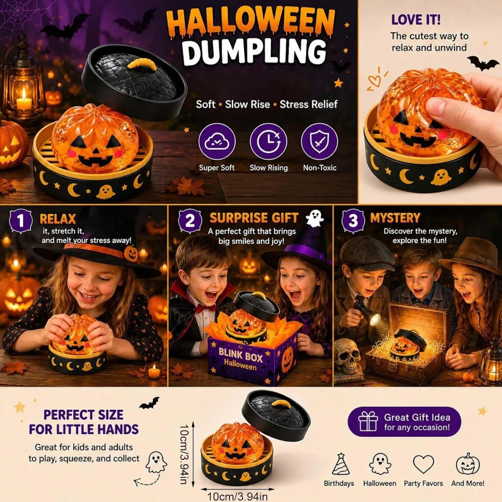 Halloween Dumpling Squeeze Toy