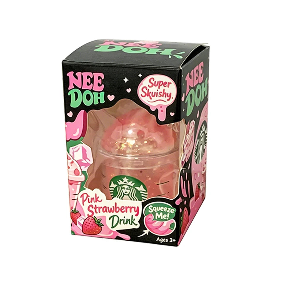 Iced Coffee Cup Squishy Fidget Toy
