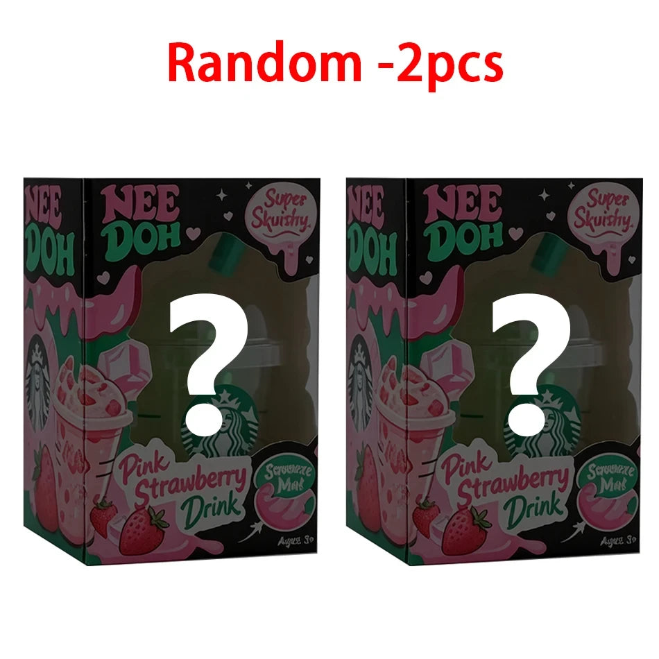 Iced Coffee Cup Squishy Fidget Toy