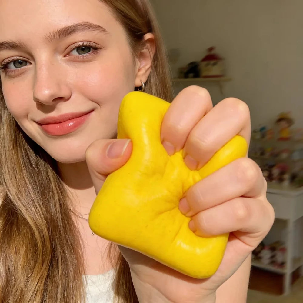 Squishy Toast Stress Relief Toy