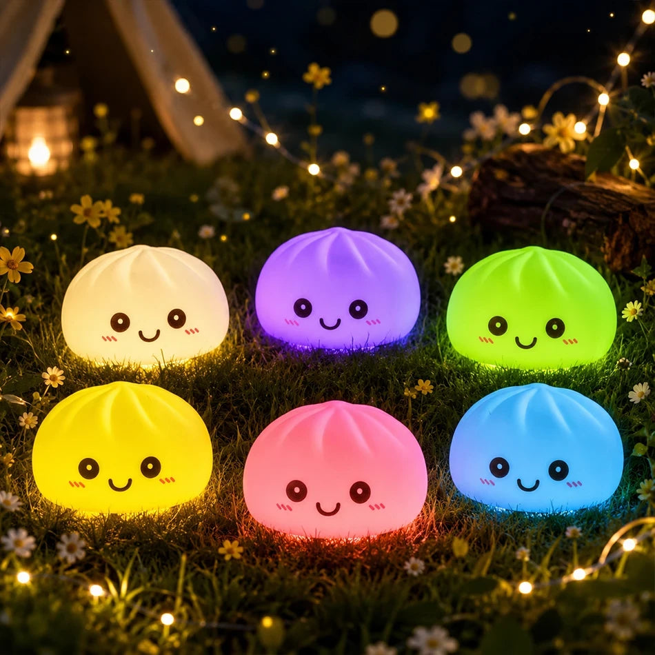 Kawaii Glowing Dumpling Night Light