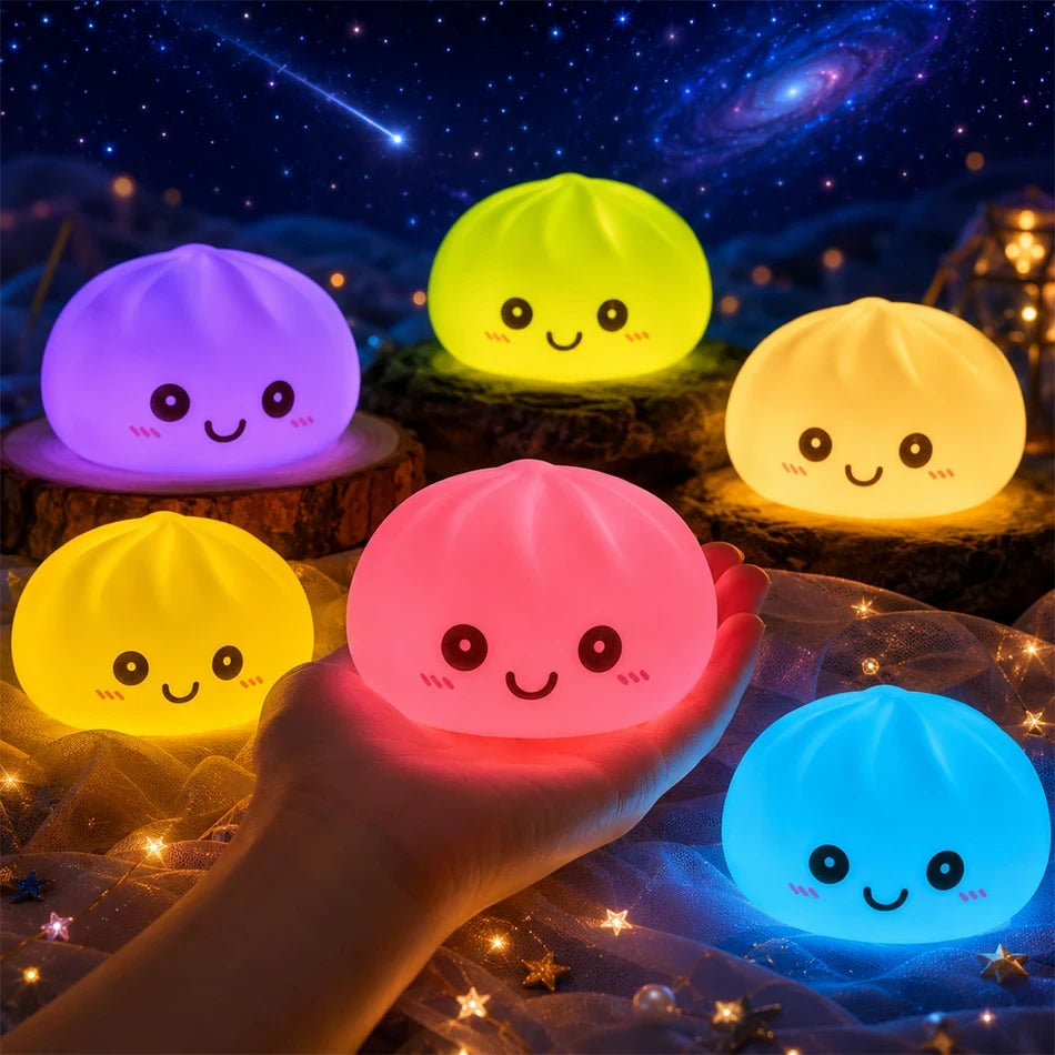 Kawaii Glowing Dumpling Night Light