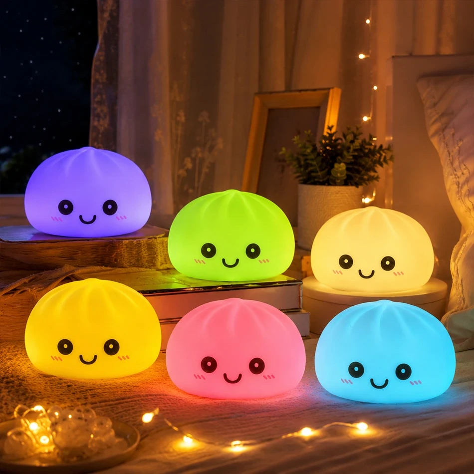 Kawaii Glowing Dumpling Night Light