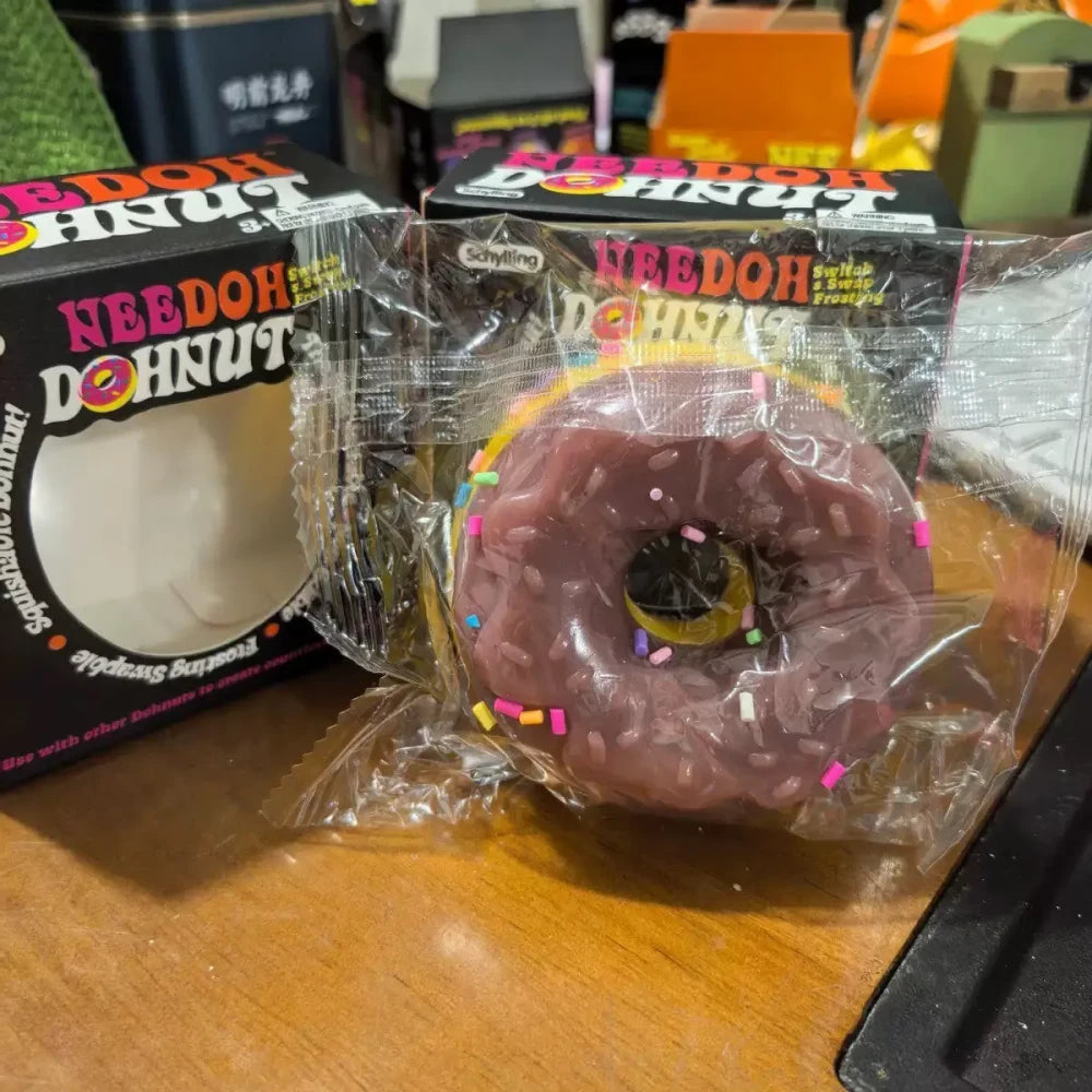 Jelly Donut Squeeze Toy