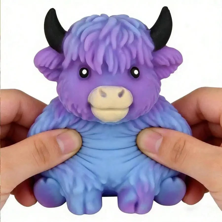 Scottish Highland Cow Stress Relief Toy