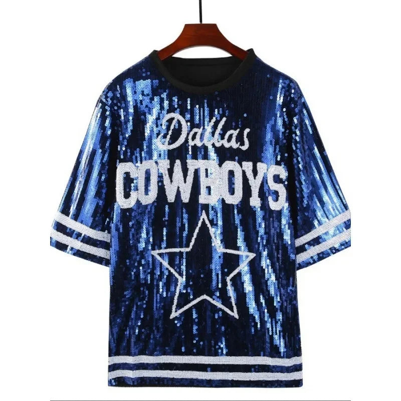 Sequin Basketball T-Shirt