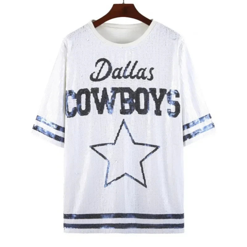Sequin Basketball T-Shirt