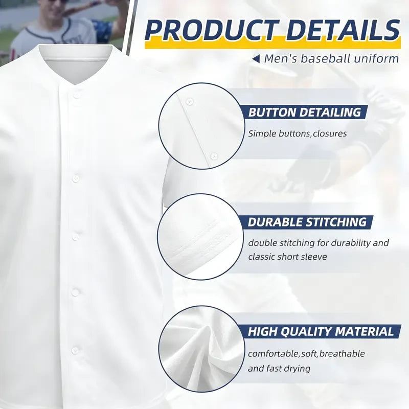Football Team Fan Baseball Jersey