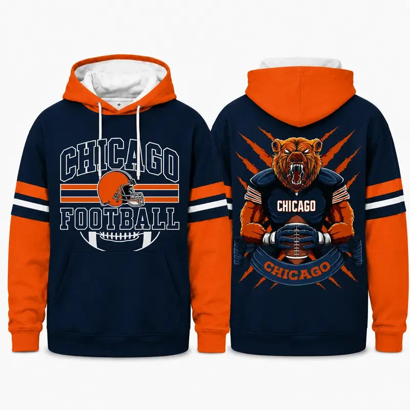 Retro Football Fan Hoodie