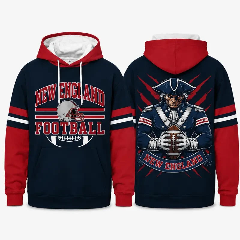 Retro Football Fan Hoodie